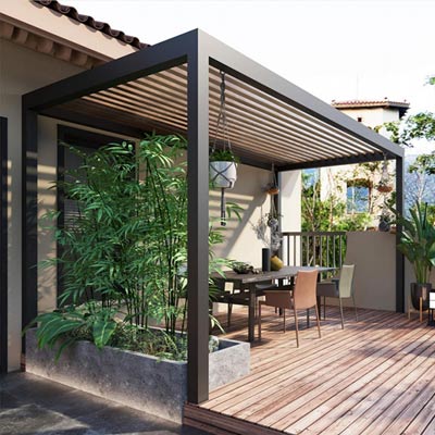 E170/M170防水百葉（生態(tài)陽(yáng)光房）